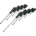 Integrated Supply Network Screwdriver Set-10 Piece Professional Triangular Grip Handles KTI-16000